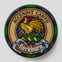 Clan Cockburn Crest over Tartan PopSocket