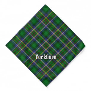 Clan Cockburn Tartan Bandana
