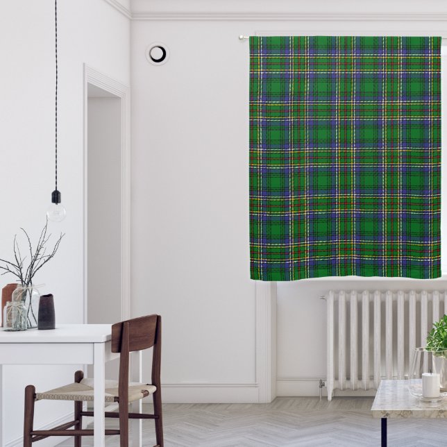 Clan Cockburn Tartan Blackout Curtains (Living Room)