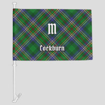 Clan Cockburn Tartan Car Flag