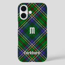 Clan Cockburn Tartan iPhone 16 Case