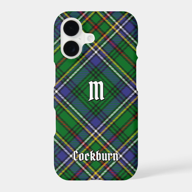 Clan Cockburn Tartan Case-Mate iPhone Case (Back)