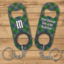 Clan Cockburn Tartan Keychain Bottle Opener