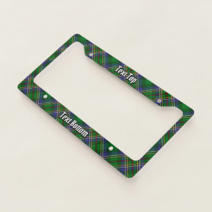 Clan Cockburn Tartan License Plate Frame