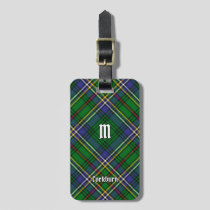 Clan Cockburn Tartan Luggage Tag