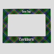 Clan Cockburn Tartan Magnetic Frame