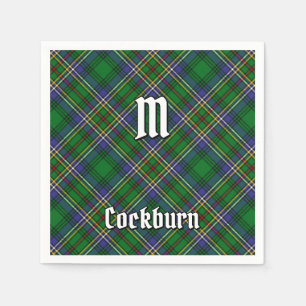 Clan Cockburn Tartan Napkins
