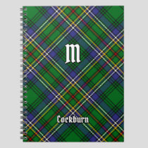 Clan Cockburn Tartan Notebook