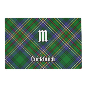 Clan Cockburn Tartan Placemat