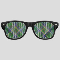 Clan Cockburn Tartan Retro Sunglasses