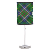 Clan Cockburn Tartan Table Lamp (Back)