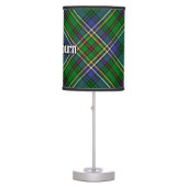 Clan Cockburn Tartan Table Lamp (Front)