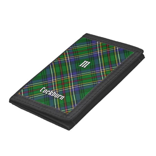 Clan Cockburn Tartan Trifold Wallet (Bottom)