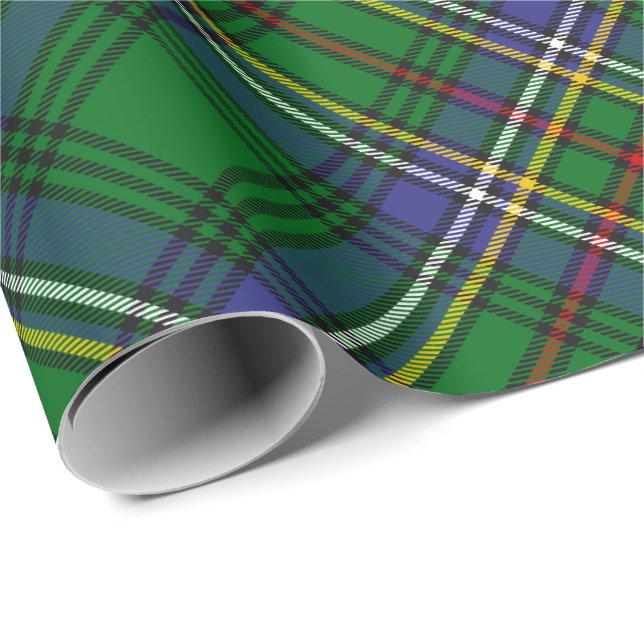 Clan Cockburn Tartan Wrapping Paper (Roll Corner)