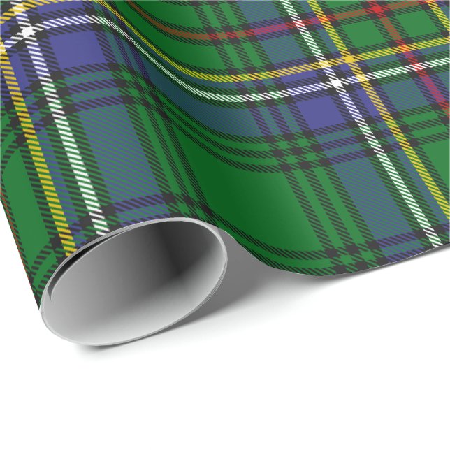 Clan Cockburn Tartan Wrapping Paper (Roll Corner)