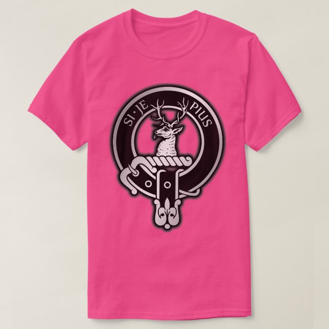 Clan Colquhoun Crest Tartan 2 T-Shirt (Design Front)