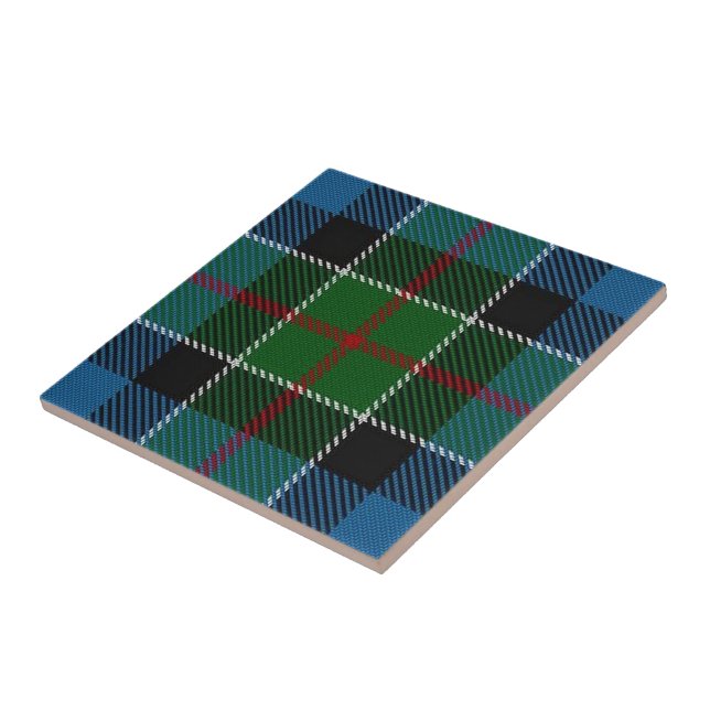 Clan Colquhoun Scottish Expressions Tartan Tile (Side)