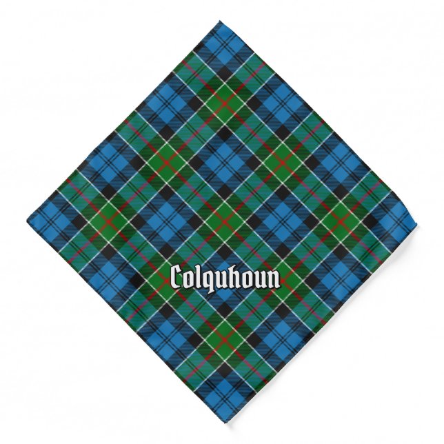 Clan Colquhoun Tartan Bandana (Front)