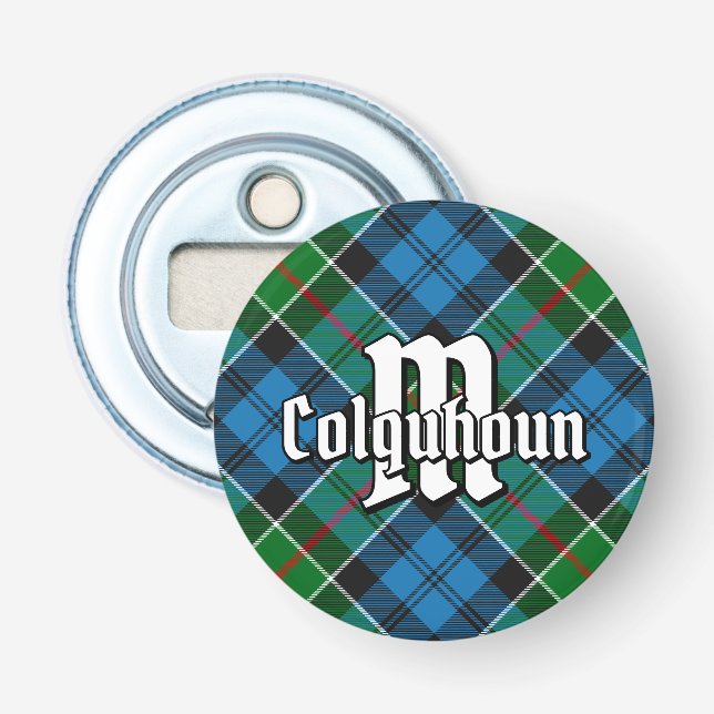 Clan Colquhoun Tartan Bottle Opener (Front)