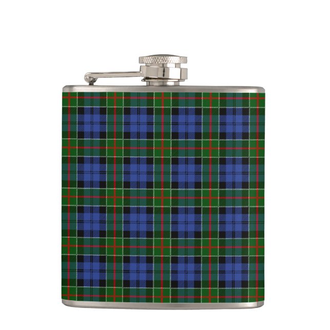 Clan Colquhoun Tartan Flask (Front)