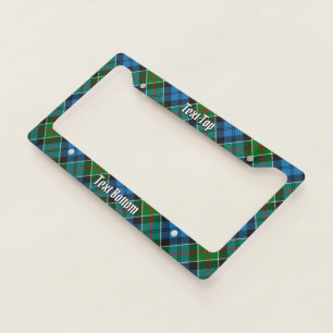 Clan Colquhoun Tartan License Plate Frame