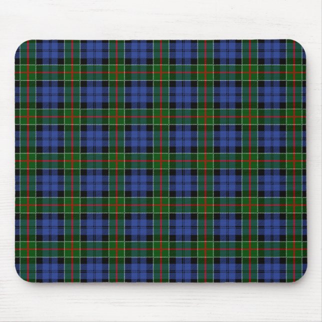Clan Colquhoun Tartan Mouse Pad (Front)
