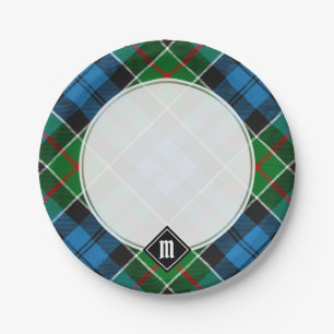 Clan Colquhoun Tartan Paper Plates