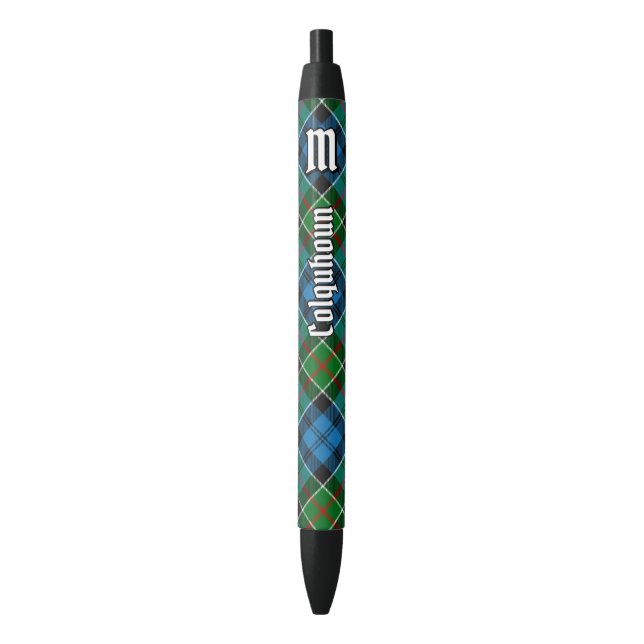 Clan Colquhoun Tartan Pen (Front Vertical)