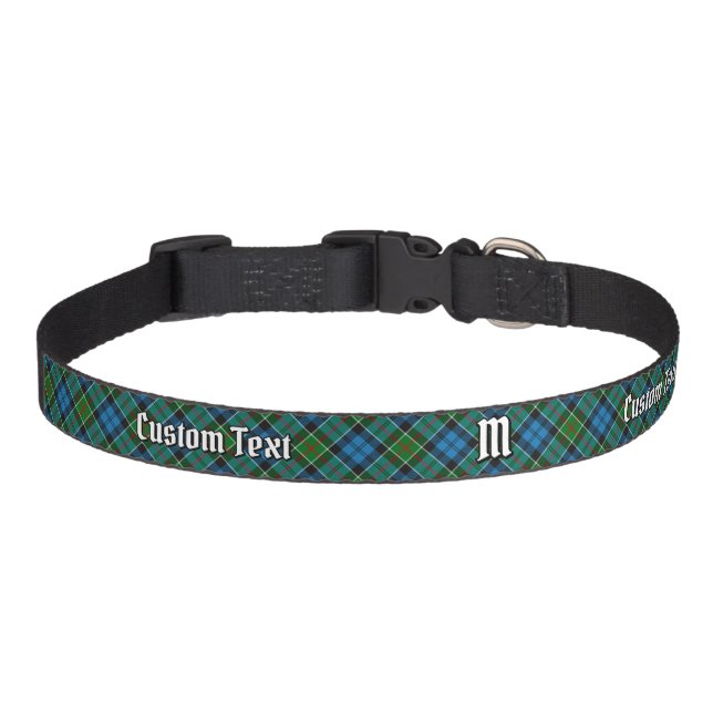 Clan Colquhoun Tartan Pet Collar (Front)