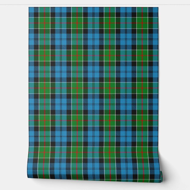 Clan Colquhoun Tartan Wallpaper (Unrolling)
