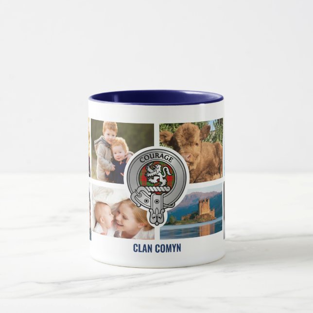 Clan Comyn | Cumming Personalized Family Mug (Center)