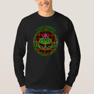 Clan Connell Scottish Tartan Celtic Thistle T-Shirt
