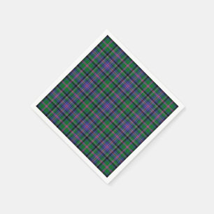 Clan Cooper Tartan Plaid Paper Napkins