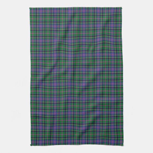 Clan Cooper Tartan Towel (Vertical)