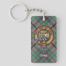 Clan Craig Crest Acrylic Keychain