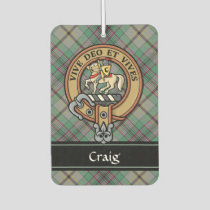 Clan Craig Crest Air Freshener