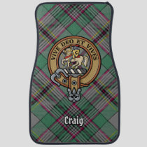 Clan Craig Crest Car Floor Mat