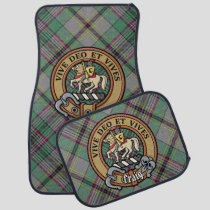 Clan Craig Crest Car Floor Mat