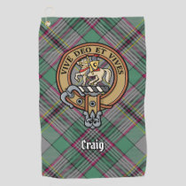 Clan Craig Crest Golf Towel