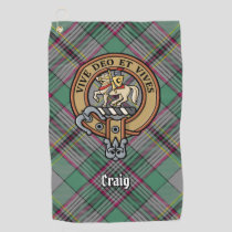 Clan Craig Crest Golf Towel