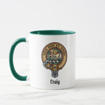 Clan Craig Crest Mug