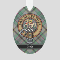 Clan Craig Crest Ornament