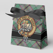 Clan Craig Crest over Tartan Favor Box