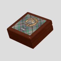 Clan Craig Crest over Tartan Gift Box
