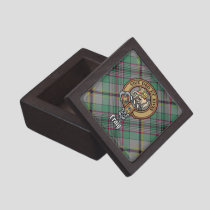 Clan Craig Crest over Tartan Gift Box