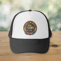 Clan Craig Crest over Tartan Trucker Hat