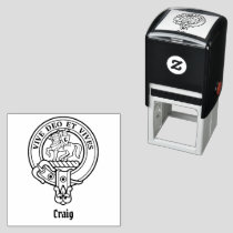 Clan Craig Crest Self-inking Stamp