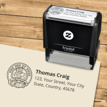 Clan Craig Crest Self-inking Stamp