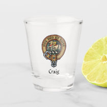 Clan Craig Crest Shot Glass