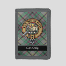 Clan Craig Crest Trifold Wallet